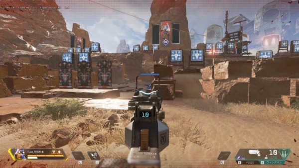 Apex Legends 射撃訓練場 Botを動かす